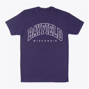 Bayfield Wisconsin Inline Classic Dad T-Shirt