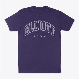 Elliott Iowa Inline Classic Dad T-Shirt