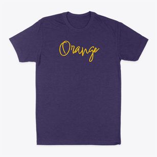 Orange California Freestyle Classic Dad T-Shirt
