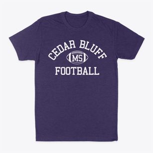 Cedar Bluff Mississippi Football Classic Dad T-Shirt