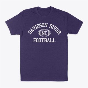 Davidson River North Carolina Football Classic Dad T-Shirt