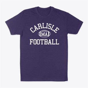 Carlisle Massachusetts Football Classic Dad T-Shirt
