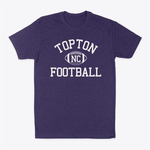 Topton North Carolina Football Classic Dad T-Shirt