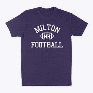 Milton New Hampshire Football Classic Dad T-Shirt
