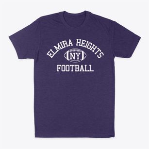 Elmira Heights New York Football Classic Dad T-Shirt