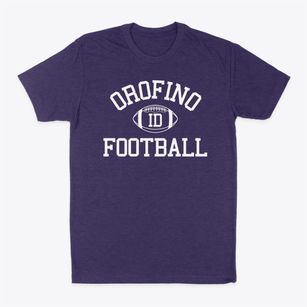 Orofino Idaho Football Classic Dad T-Shirt