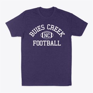 Buies Creek North Carolina Football Classic Dad T-Shirt