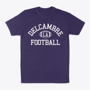 Delcambre Louisiana Football Classic Dad T-Shirt