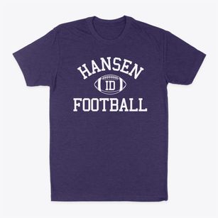 Hansen Idaho Football Classic Dad T-Shirt