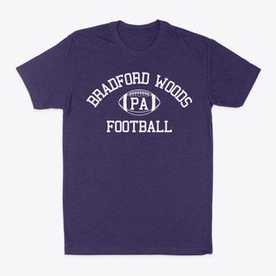 Bradford Woods Pennsylvania Football Classic Dad T-Shirt