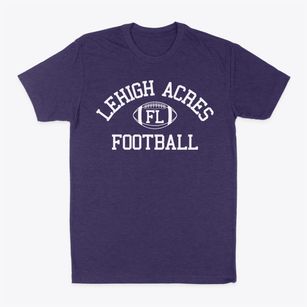 Lehigh Acres Florida Football Classic Dad T-Shirt