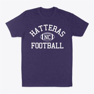 Hatteras North Carolina Football Classic Dad T-Shirt