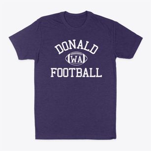 Donald Washington Football Classic Dad T-Shirt