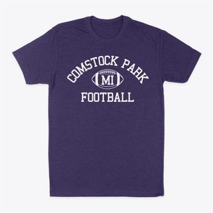 Comstock Park Michigan Football Classic Dad T-Shirt