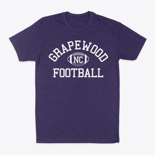 Grapewood North Carolina Football Classic Dad T-Shirt
