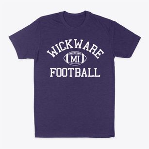 Wickware Michigan Football Classic Dad T-Shirt