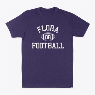 Flora Oregon Football Classic Dad T-Shirt