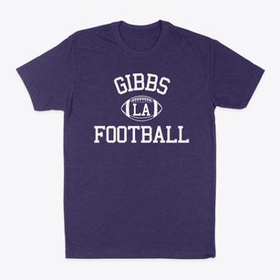 Gibbs Louisiana Football Classic Dad T-Shirt