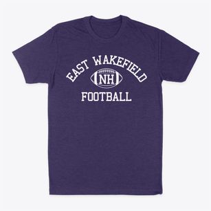 East Wakefield New Hampshire Football Classic Dad T-Shirt