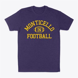 Monticello Indiana Football Classic Dad T-Shirt