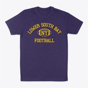 Lower South Bay New York Football Classic Dad T-Shirt