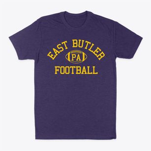 East Butler Pennsylvania Football Classic Dad T-Shirt