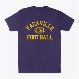 Vacaville California Football Classic Dad T-Shirt