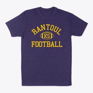 Rantoul Kansas Football Classic Dad T-Shirt