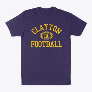 Clayton Iowa Football Classic Dad T-Shirt