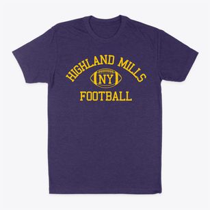 Highland Mills New York Football Classic Dad T-Shirt