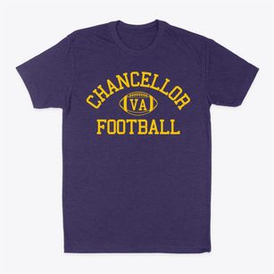 Chancellor Virginia Football Classic Dad T-Shirt