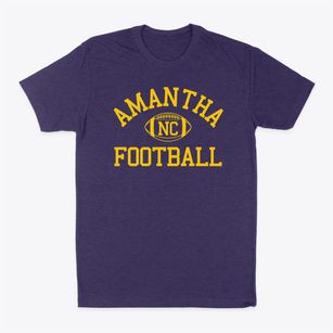 Amantha North Carolina Football Classic Dad T-Shirt