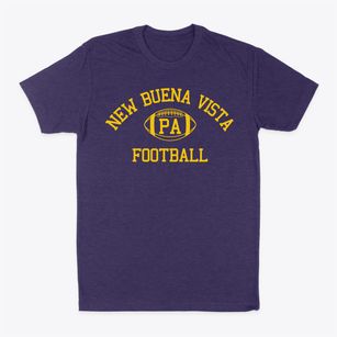 New Buena Vista Pennsylvania Football Classic Dad T-Shirt
