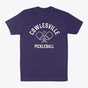 Cowlesville New York Pickleball Classic Dad T-Shirt