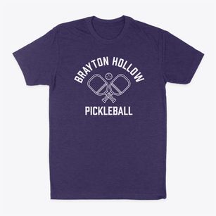 Brayton Hollow New York Pickleball Classic Dad T-Shirt