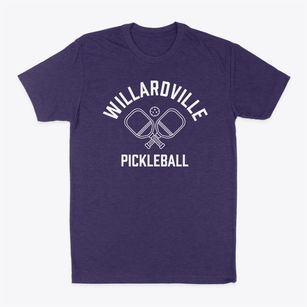 Willardville North Carolina Pickleball Classic Dad T-Shirt