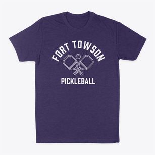 Fort Towson Oklahoma Pickleball Classic Dad T-Shirt