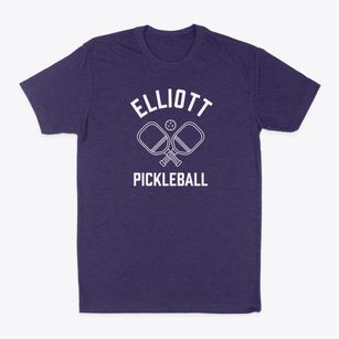 Elliott Iowa Pickleball Classic Dad T-Shirt