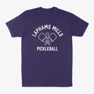 Laphams Mills New York Pickleball Classic Dad T-Shirt