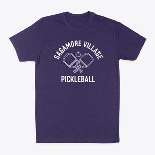 Sagamore Village Maine Pickleball Classic Dad T-Shirt