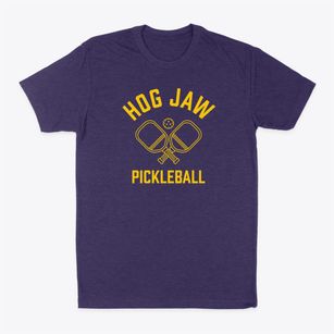 Hog Jaw Arkansas Pickleball Classic Dad T-Shirt