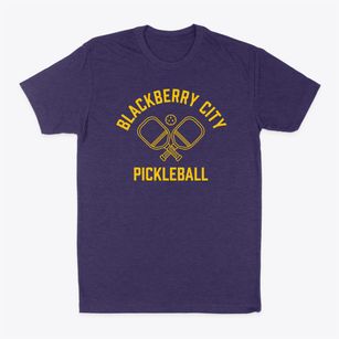 Blackberry City West Virginia Pickleball Classic Dad T-Shirt