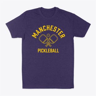 Manchester Connecticut Pickleball Classic Dad T-Shirt