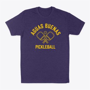Aguas Buenas Puerto Rico Pickleball Classic Dad T-Shirt