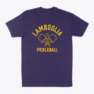 Lamboglia Puerto Rico Pickleball Classic Dad T-Shirt