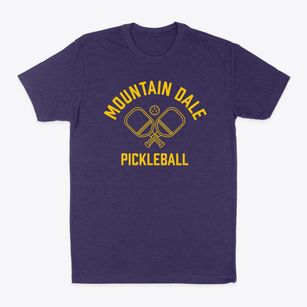 Mountain Dale New York Pickleball Classic Dad T-Shirt