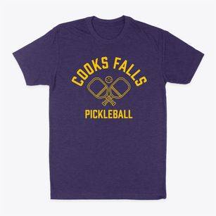 Cooks Falls New York Pickleball Classic Dad T-Shirt