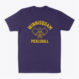 Winnisquam New Hampshire Pickleball Classic Dad T-Shirt