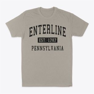 Enterline Pennsylvania Classic Established Classic Dad T-Shirt