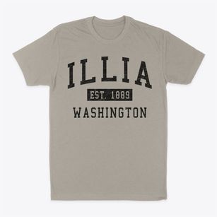 Illia Washington Classic Established Classic Dad T-Shirt